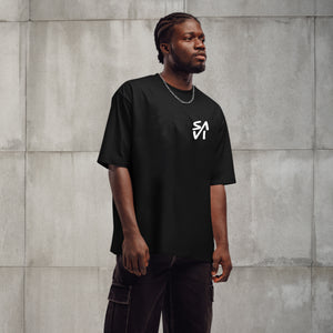 SAVI Unisex Signature Brand Oversized heavyweight t-shirt