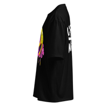 Load image into Gallery viewer, SAVI Unisex &#39;Smiley Faced Up All Night&#39; Oversized heavyweight t-shirt