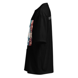 SAVI Unisex 'Lost Angeles Wandering Souls' Oversized Heavyweight T-shirt