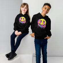 Load image into Gallery viewer, SAVI Kids &#39;Smiley faced Up All Night&#39; fleece hoodie