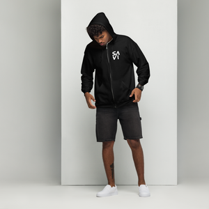 SAVI Unisex Signature Brand heavyweight zip hoodie