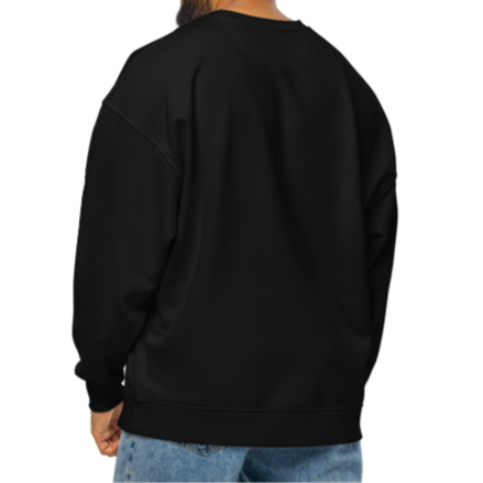 SAVI Unisex 'Paintbrush' organic oversized sweatshirt