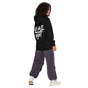 SAVI Unisex 'Smiley Faced Up All Night' Oversized heavyweight hoodie