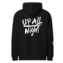 Load image into Gallery viewer, SAVI Unisex &#39;Smiley Faced Up All Night&#39; Oversized heavyweight hoodie