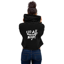 Load image into Gallery viewer, SAVI &#39;Smiley Faced Up All Night &#39; Crop Hoodie
